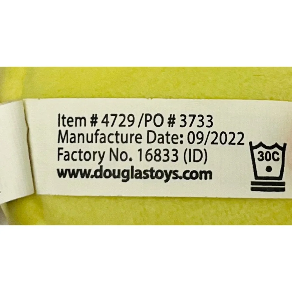 Douglas Cuddle Toys Panda Green Boba Tea/ Bamboo Straw 8